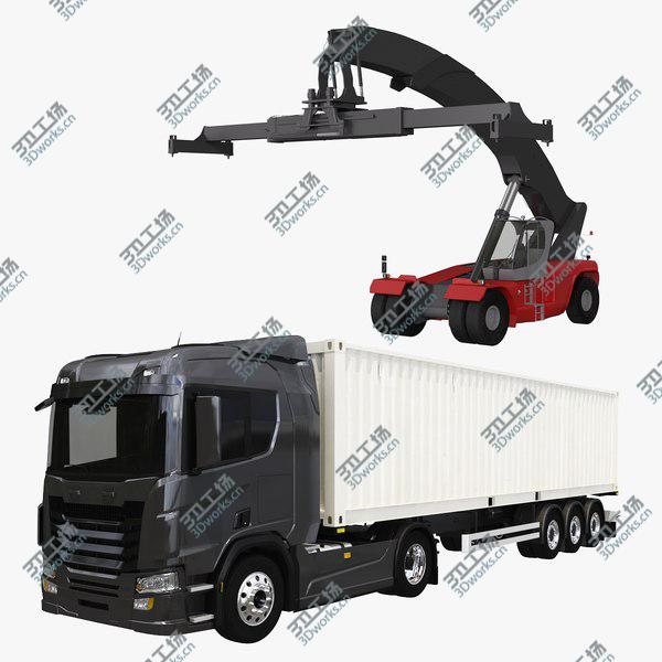 images/goods_img/20210312/3D Reach Stacker and Container Truck model/1.jpg